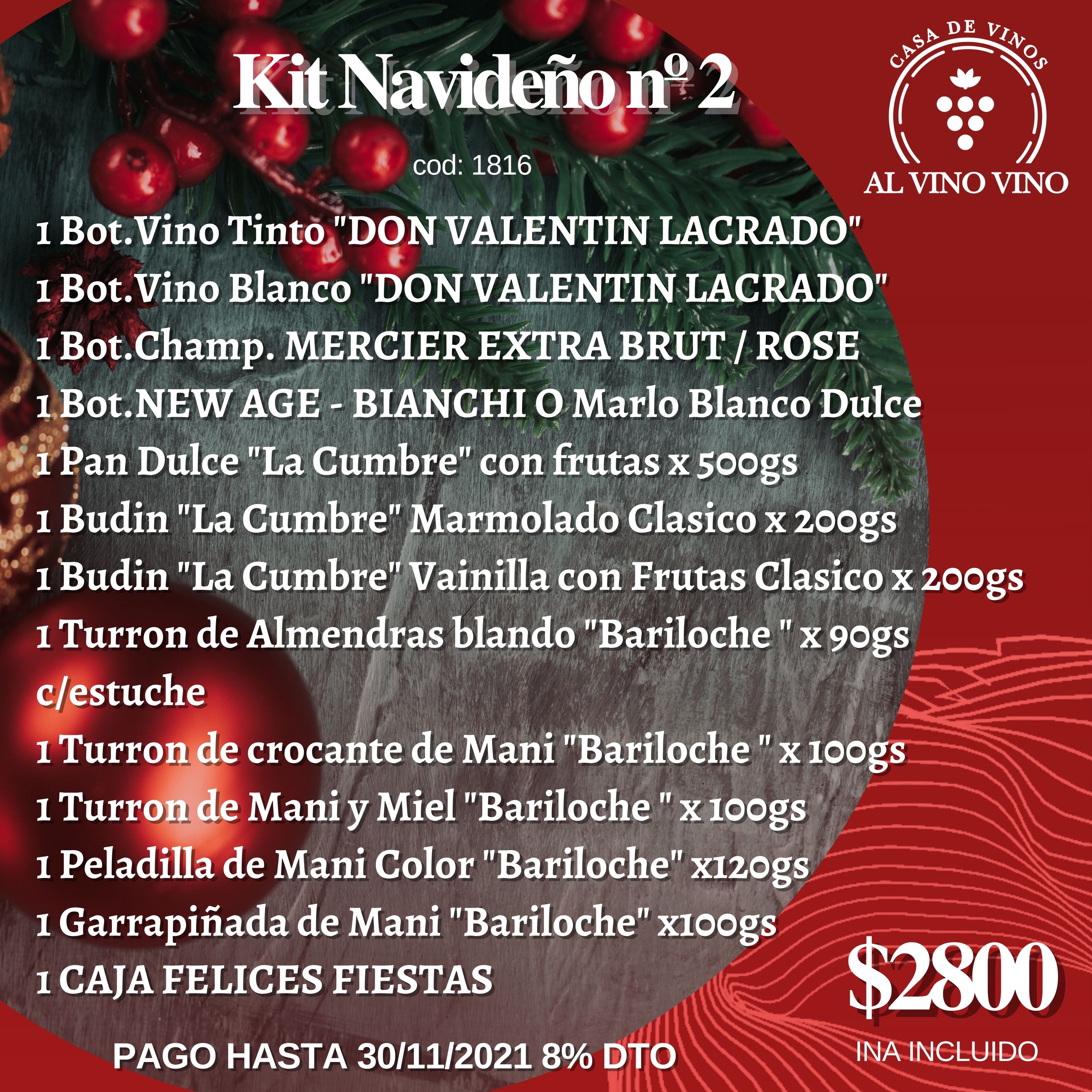 Kit Navideños 02 2021 Don Valentin