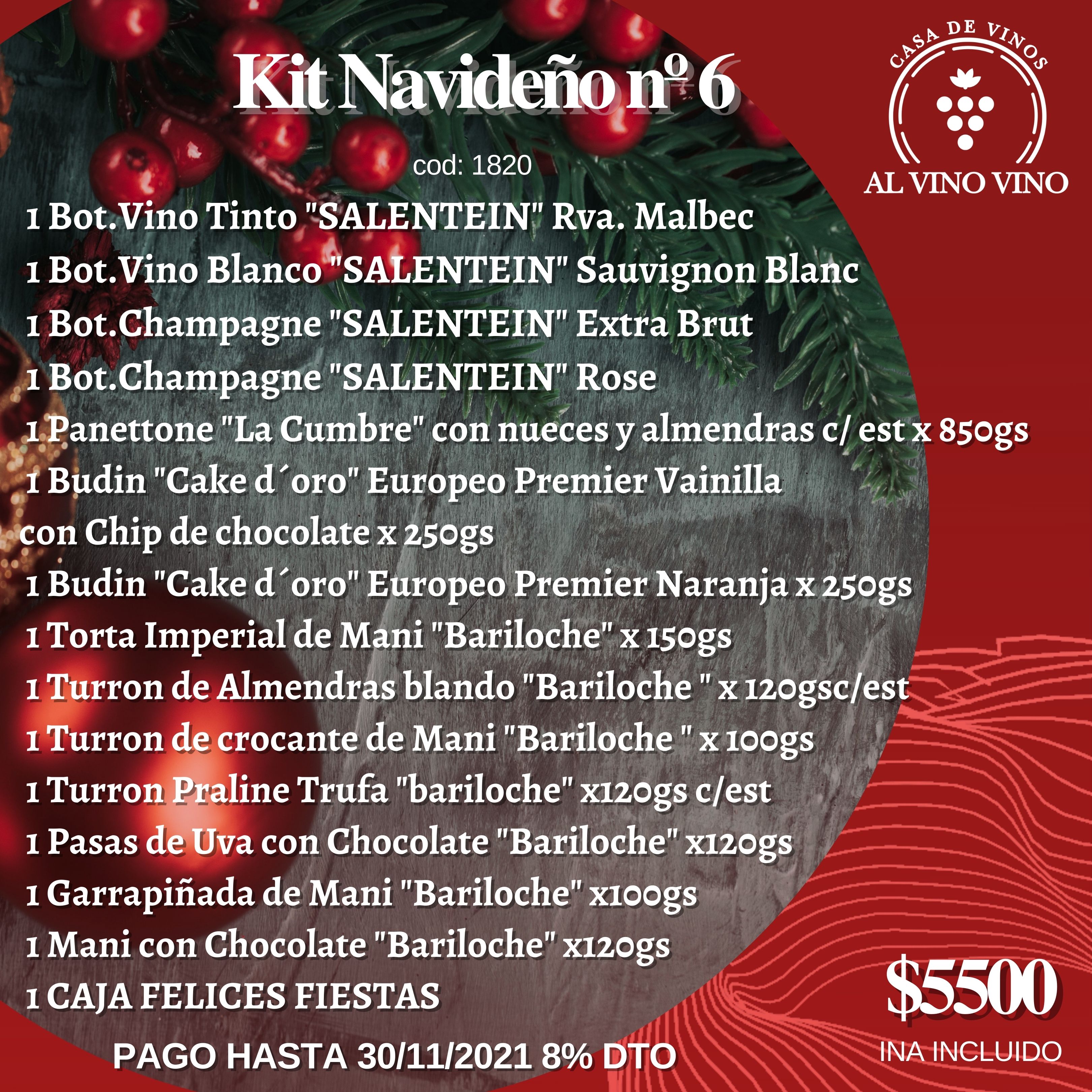 Kit Navideños 06 2021 Salentein